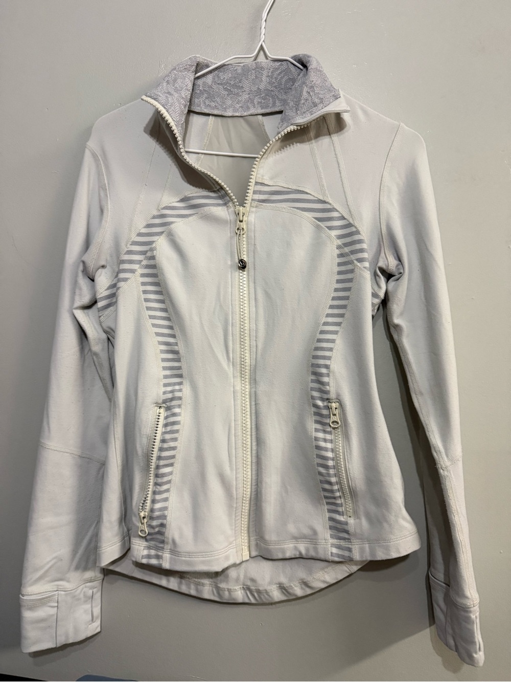 Women's lulu Gray Full-Zip Active Jacket